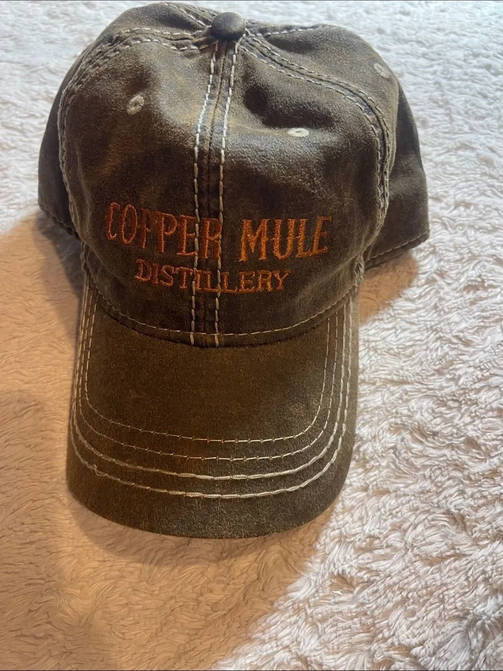 Copper Mule Distillery Embroidered Baseball Cap -